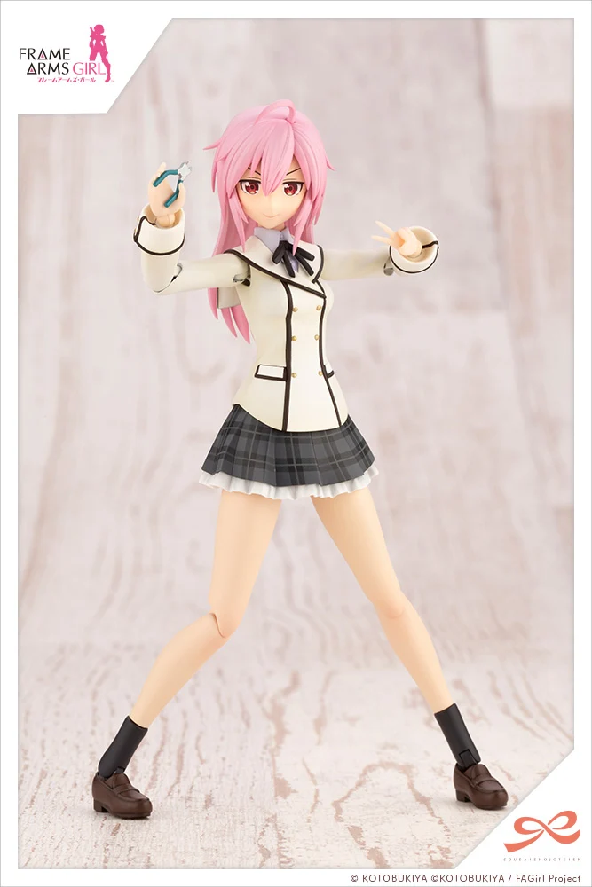 Ao Gennai 【WAKABA GIRLS’ HIGH SCHOOL WINTER CLOTHES】DREAMING STYLE HAPPY MONOCHROME - Image 8