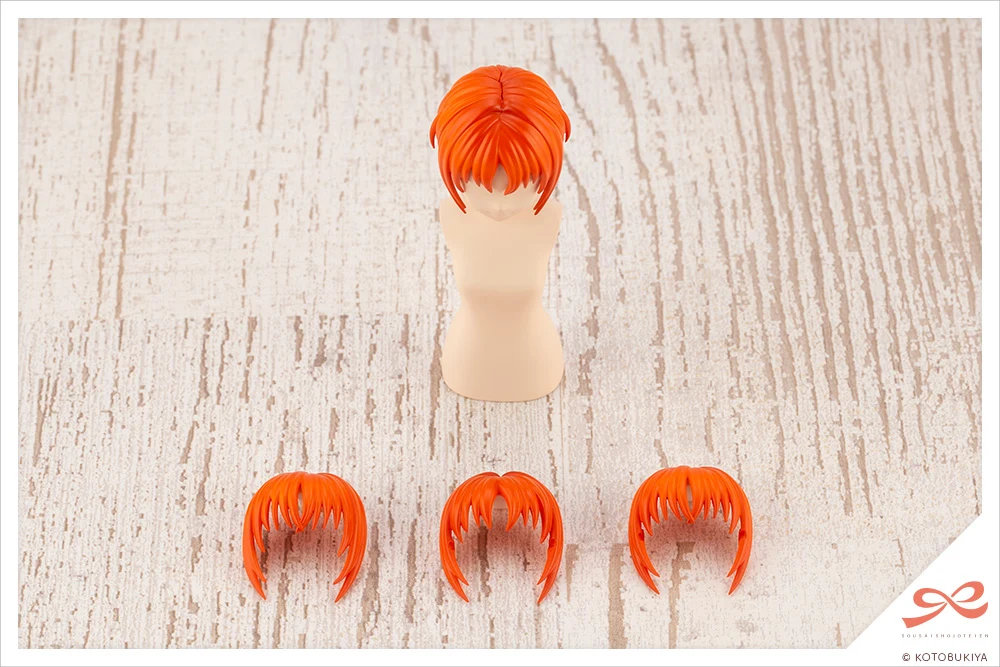 AFTER SCHOOL SHORT WIG TYPE: A [ORANGE & PURPLE] - Image 4