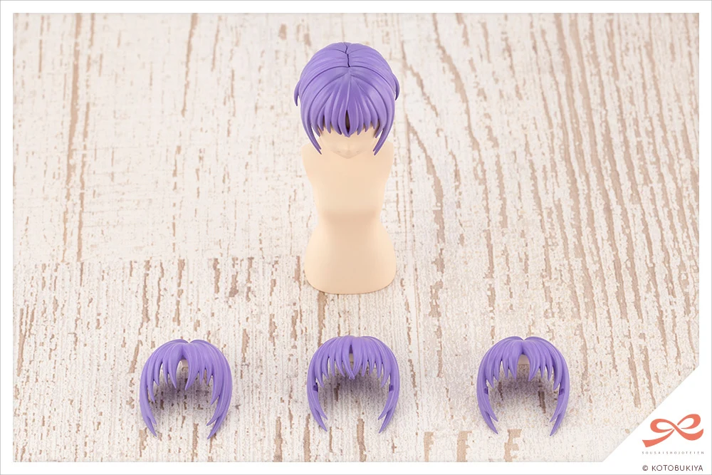 AFTER SCHOOL SHORT WIG TYPE: A [ORANGE & PURPLE] - Image 7