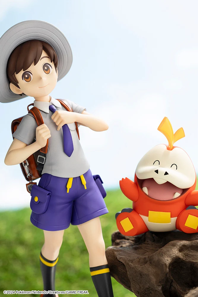 Pokémon Florian with Fuecoco ARTFX J STATUE - Image 19