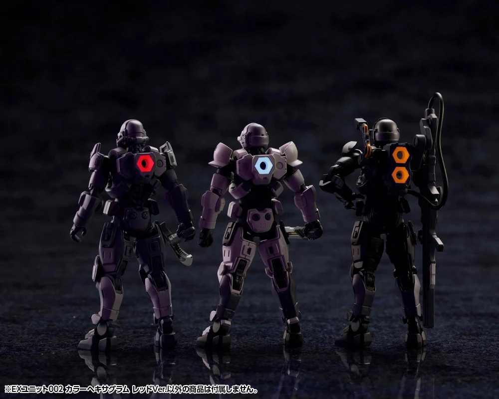 HEXA GEAR EX UNIT 002 HEXA G-R.A.M Red Ver. - Image 5
