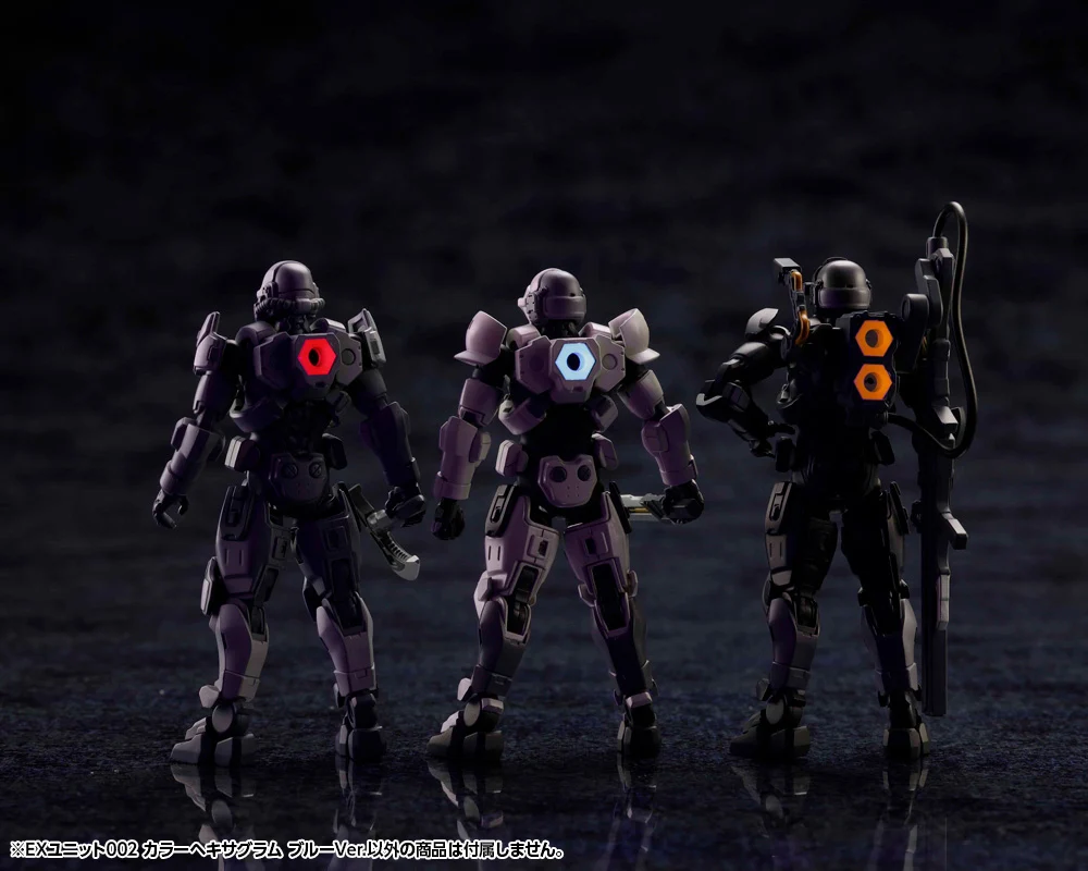 HEXA GEAR EX UNIT 002 HEXA G-R.A.M Blue Ver. - Image 5