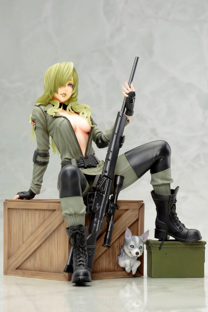 METAL GEAR SOLID SNIPER WOLF BISHOUJO STATUE - Image 3