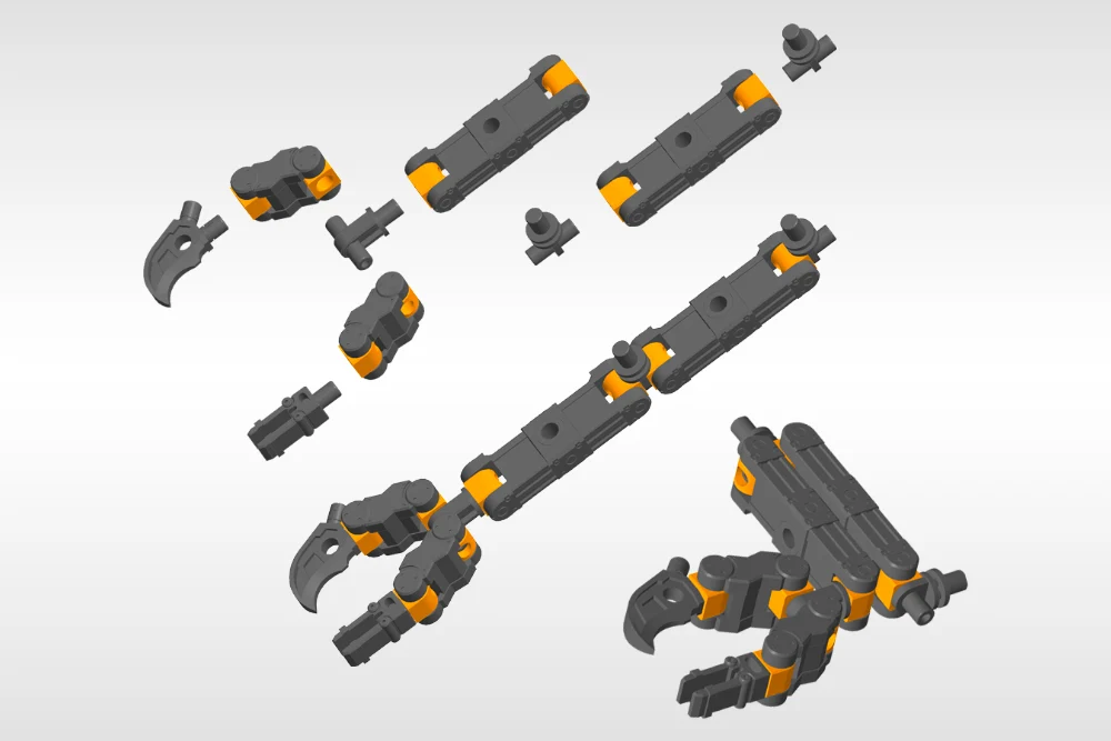 MECHA SUPPLY02 FLEXIBLE ARMS TYPE B - Image 8