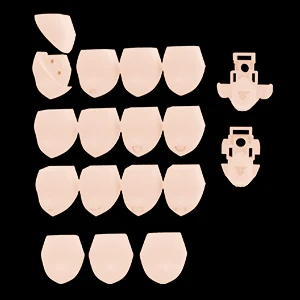 MEGAMI DEVICE M.S.G 06 FACE SET AUV SKIN COLOR C