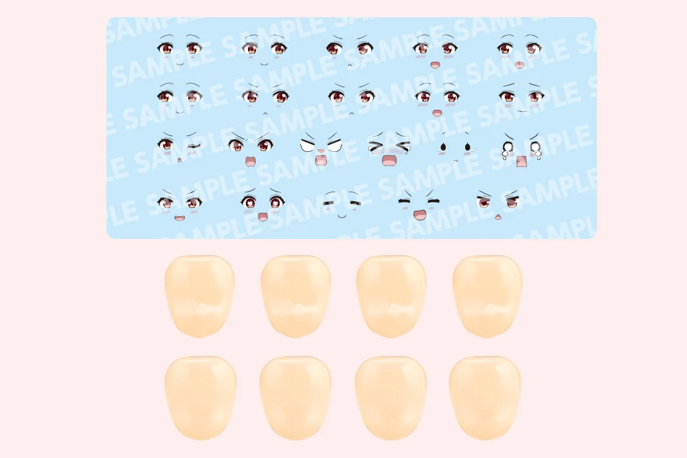 CUSTOMIZED FACE & DECAL SET Vol.8 [DESIGNED BY RAGHO FOR EMMA KOISHIKAWA A] - Image 15
