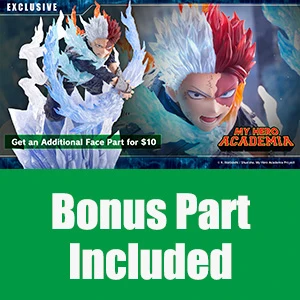 ARTFX J Shoto Todoroki Coldflame's Pale Blade Ver. With Bonus Part Included