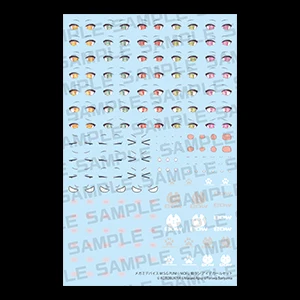 MEGAMI DEVICE M.S.G PUNI☆MOFU GIN LANG EYE DECAL SET