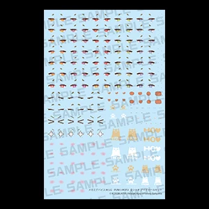 MEGAMI DEVICE M.S.G PUNI☆MOFU KIN XIAO EYE DECAL SET
