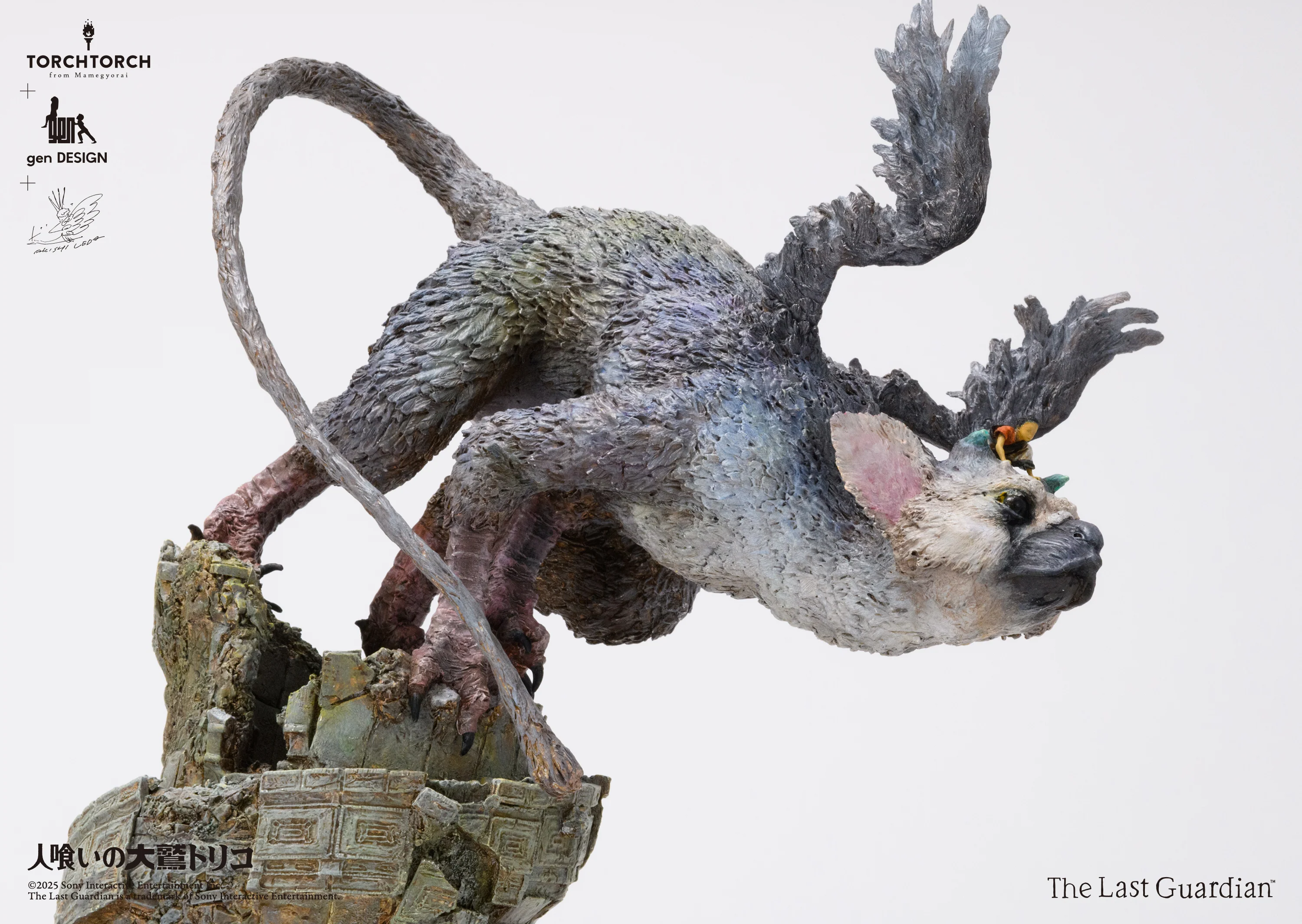 TORCH TORCH + GenDESIGN + Akishi Ueda/ The Last Guardian: Trico Art Statue - Image 18