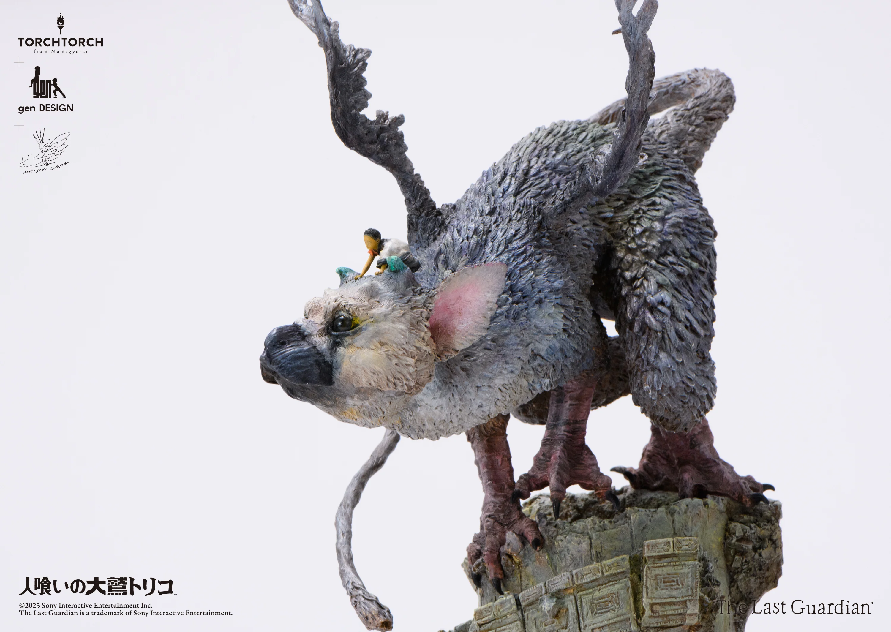 TORCH TORCH + GenDESIGN + Akishi Ueda/ The Last Guardian: Trico Art Statue - Image 19