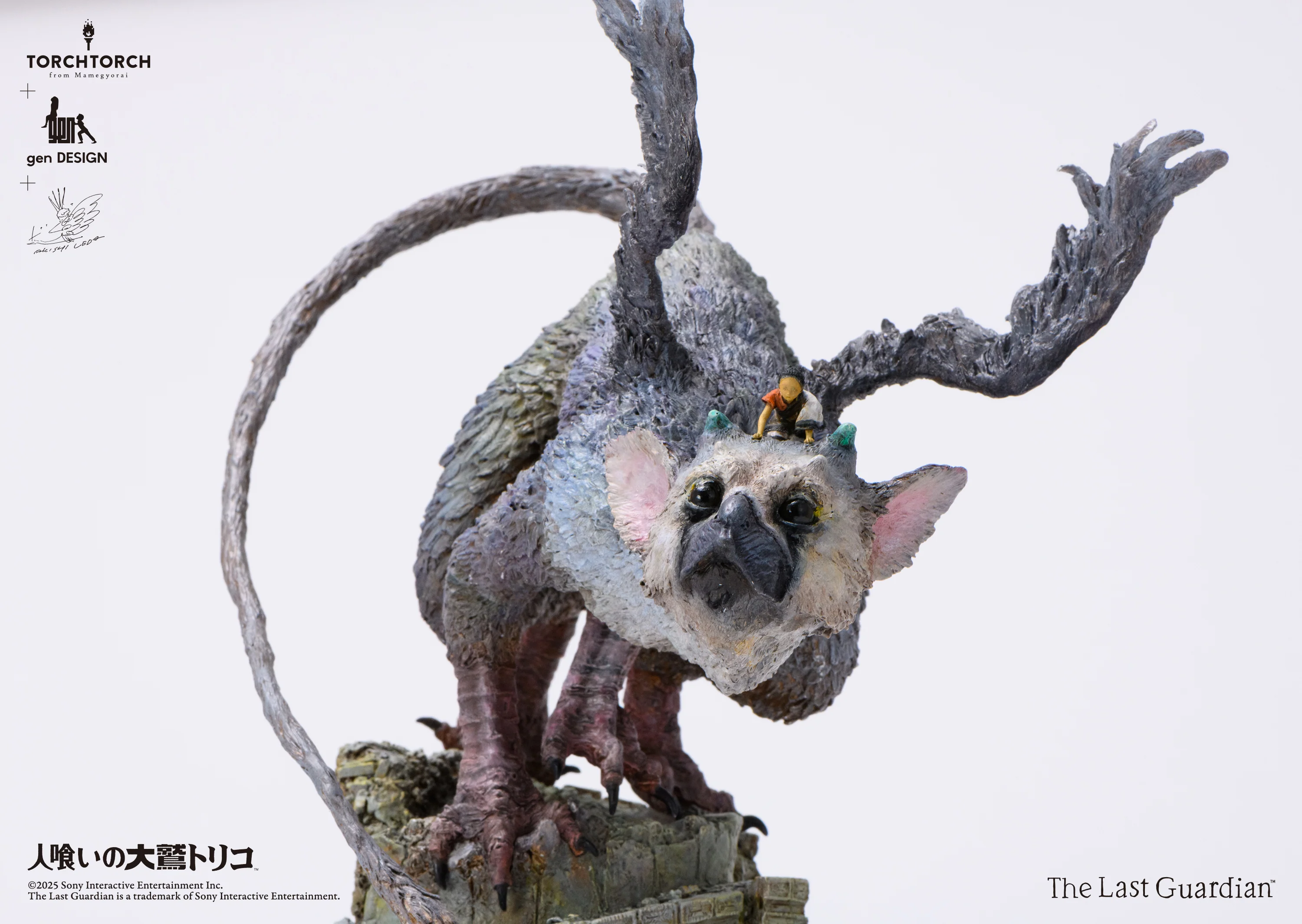 TORCH TORCH + GenDESIGN + Akishi Ueda/ The Last Guardian: Trico Art Statue - Image 20
