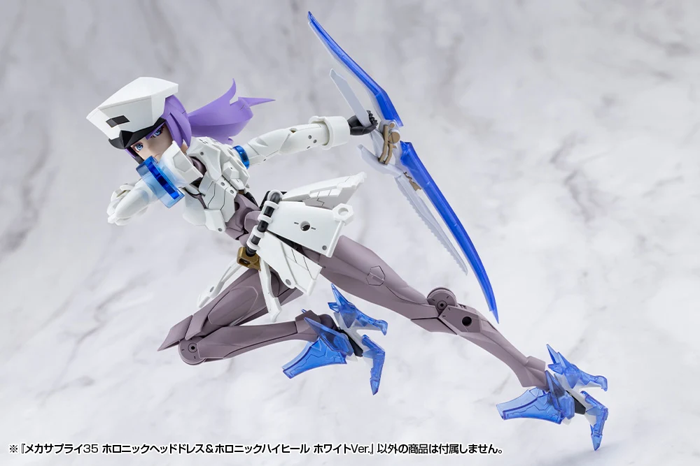 MECHA SUPPLY35 HOLONIC HEADDRESS & HOLONIC HIGH HEELS WHITE Ver. - Image 19