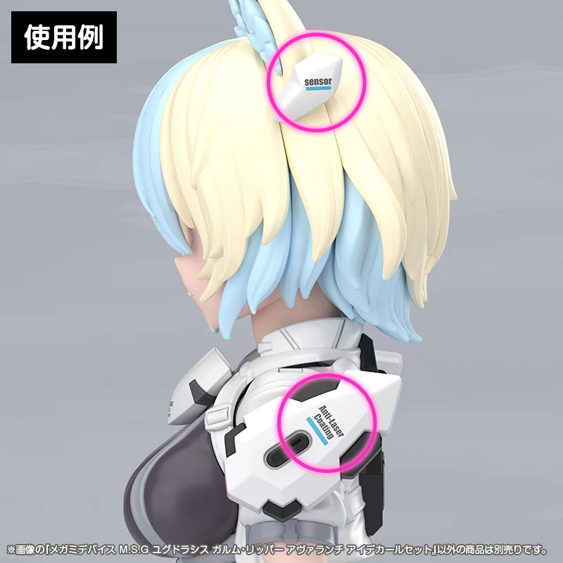 MEGAMI DEVICE M.S.G YGGDRASIS GARM RIPPER AVALANCHE EYE DECAL SET - Image 10