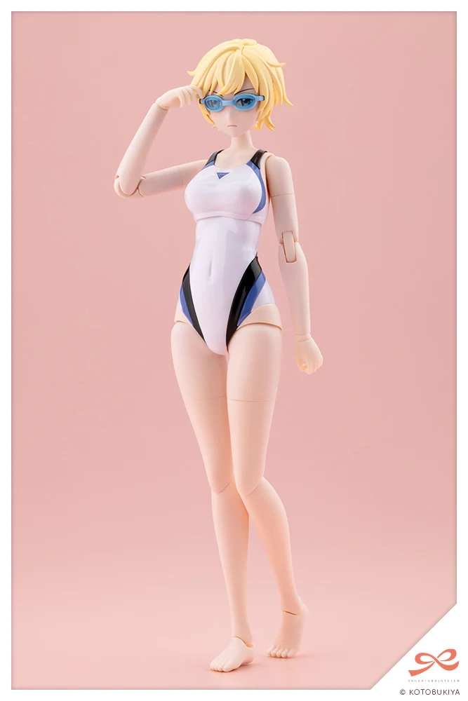 RUI SAOTOME【TOUOU HIGH SCHOOL COMPETITIVE SWIMSUIT】DREAMING STYLE WHITE DOLPHIN - Image 7