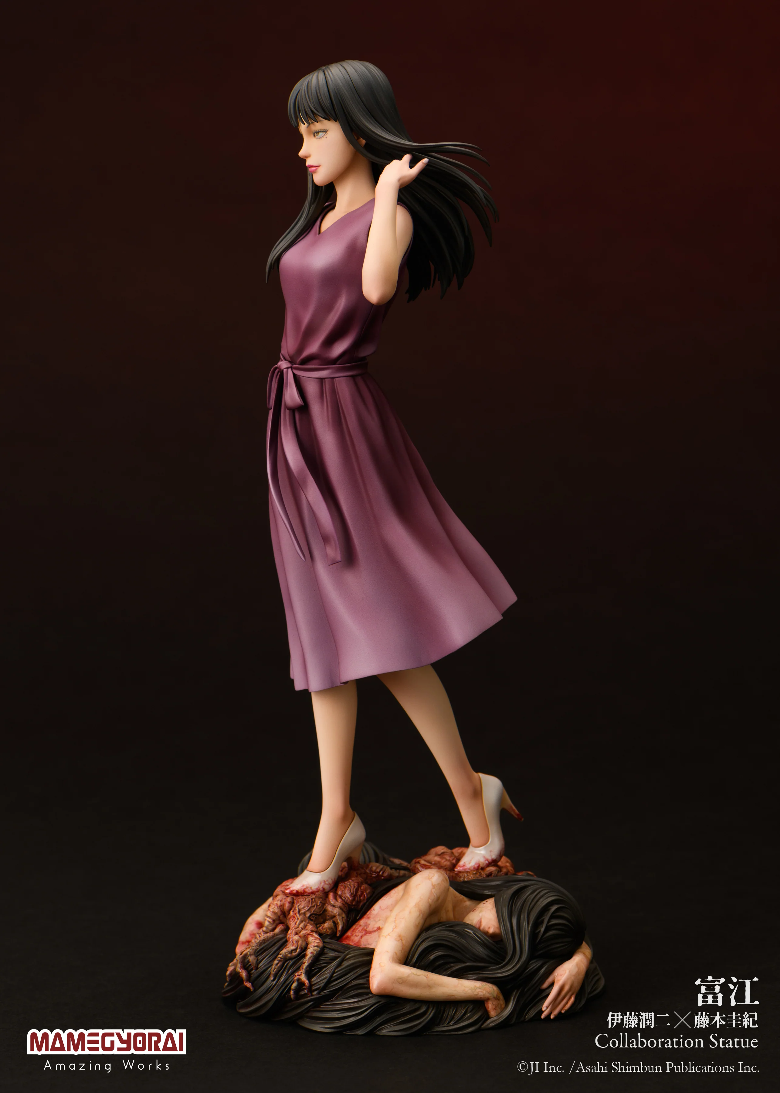 Junji Ito × Yoshiki Fujimoto TOMIE Collaboration Statue - Image 9