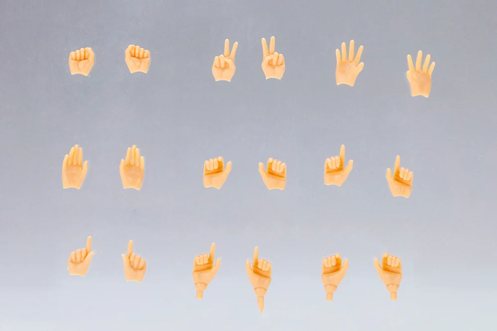 MEGAMI DEVICE M.S.G 09 HAND SET SKIN COLOR D - Image 3