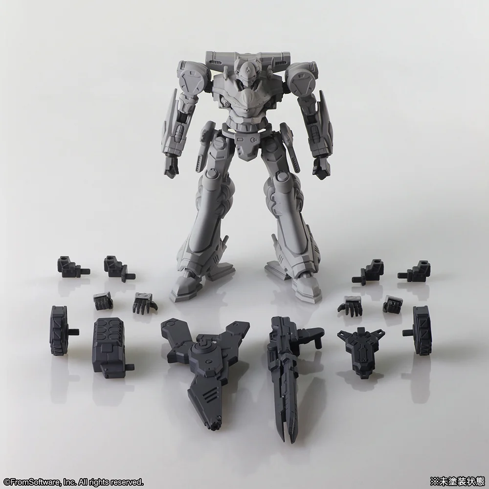 ARMORED CORE STRUCTURE ARTS NON SCALE PLASTIC MODEL KIT SERIES Vol.1 (4 piece set) - Image 18